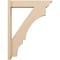 Ekena Millwork 5 1/2-in W x 24-in D x 32-in H Balboa Trad Rough Cedar Woodgrain TimberThane Outlooker, Primed Tan OUTUR055X24X32BOA04RCPR - alternate 6